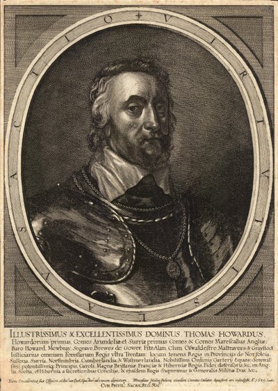 Thomas, conte di Arundel. Stato 3 da Wenceslaus Hollar
